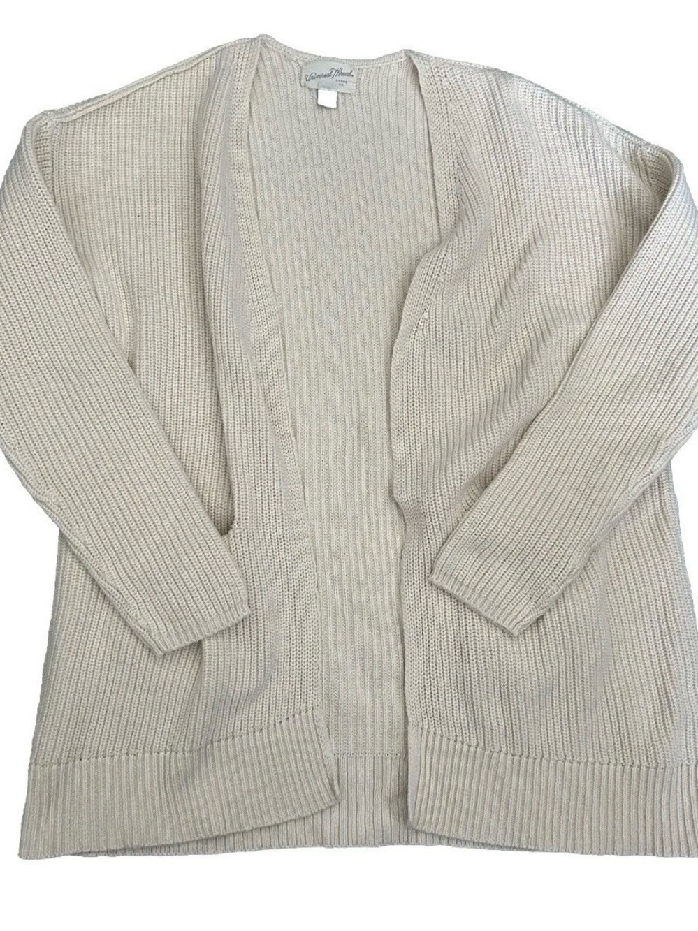 Women’s Universal Threads Beige Cardigan Size Small